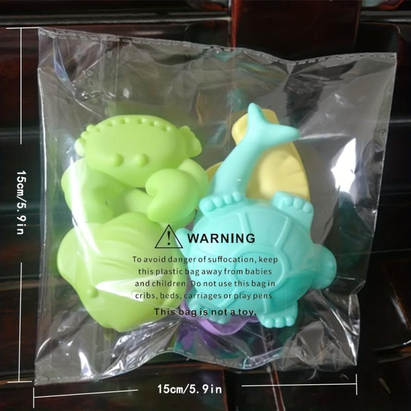 8-Piece Set Sea Animals Mold Sand Clay Tools