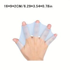 Adolescent Swimming Frog Silicone Hand Woven Straps - Adult Swimming Equipment