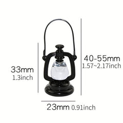 Retro Miniature Lamp Dollhouse Toy Home Decor