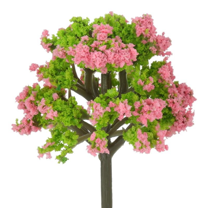5pcs Mini Fairy Tale Garden Trees and Plants Doll House Flower Pot Decoration