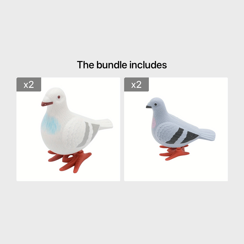 Jumping Pigeon Wind Up Simulation Animal Wind Up Toy for Kids