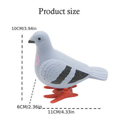 Jumping Pigeon Wind Up Simulation Animal Wind Up Toy for Kids