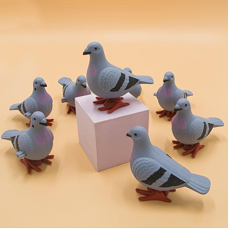 Jumping Pigeon Wind Up Simulation Animal Wind Up Toy for Kids