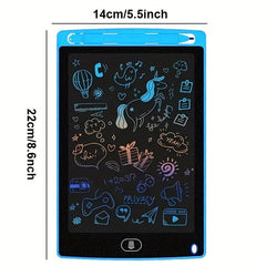 LCD Writing Board 21.59cm Screen Graffiti Board for Kids 3-8 Years Old