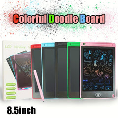 LCD Writing Board 21.59cm Screen Graffiti Board for Kids 3-8 Years Old