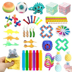 Mystery Antistress Relief Toys Pack for Christmas & Parties