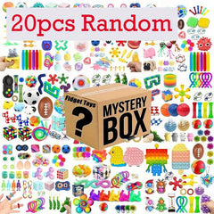 Mystery Antistress Relief Toys Pack for Christmas & Parties