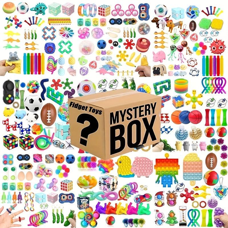 Mystery Antistress Relief Toys Pack for Christmas & Parties