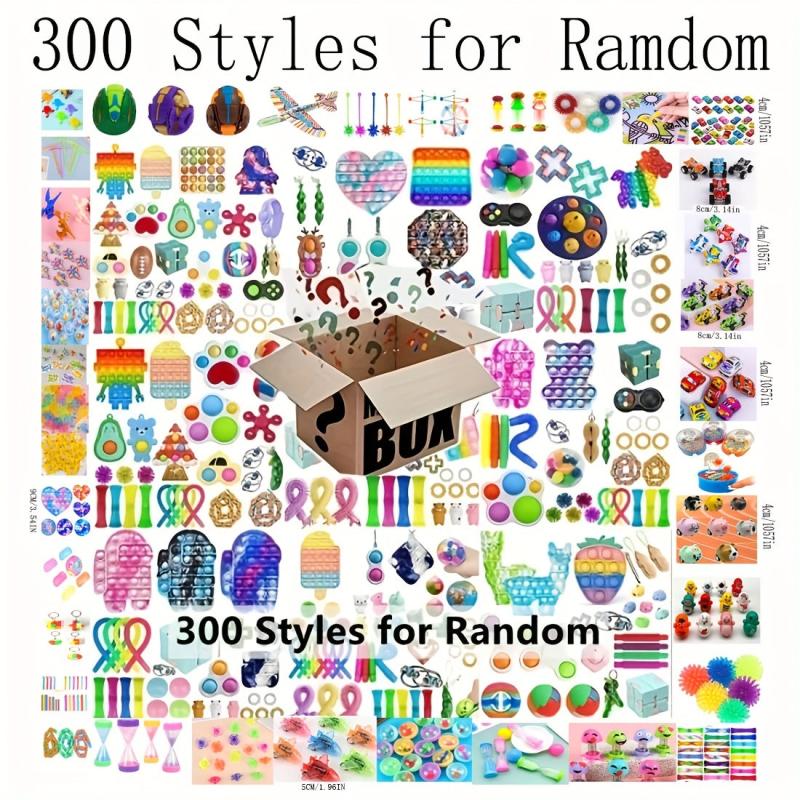 20pcs Random Fidget Toys Mystery Pack Antistress Relief Set for Kids