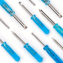 10Pcs Mini Screwdriver Set Toy 2mm Cross Word Repair Tool for Kids