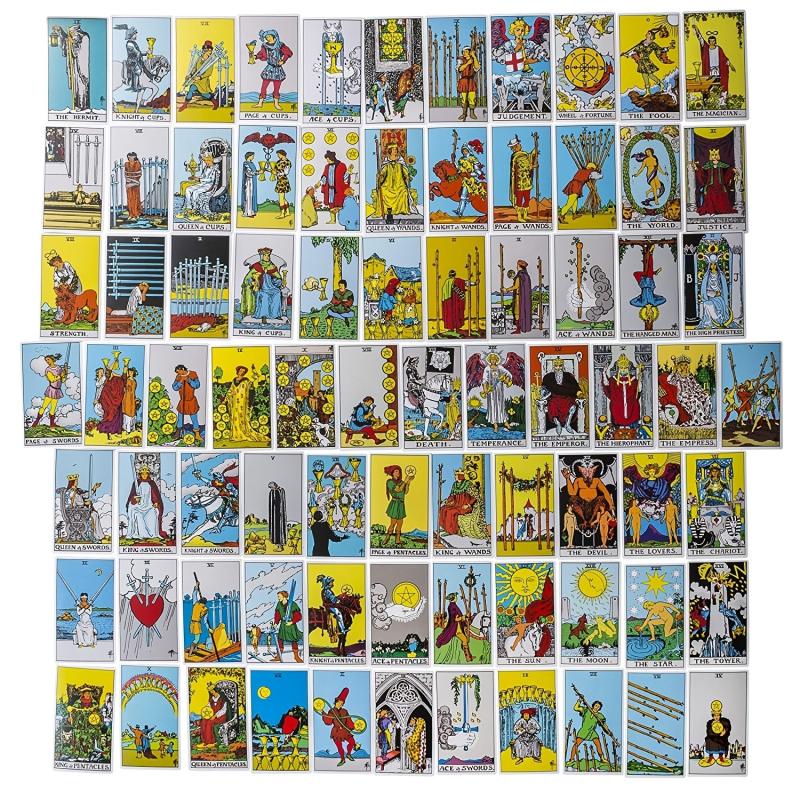 78 Tarot Card Set with Guidebook Fortune Telling Fun Perfect Gift