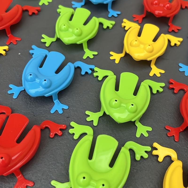 Jumping Frog Fingertip Toys Stress Relief Birthday Party Supplies Art And Craft