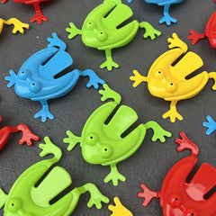 Jumping Frog Fingertip Toys Stress Relief Birthday Party Supplies Art And Craft