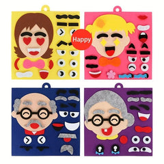 8in Change Face Puzzle Educational Toy for Kids