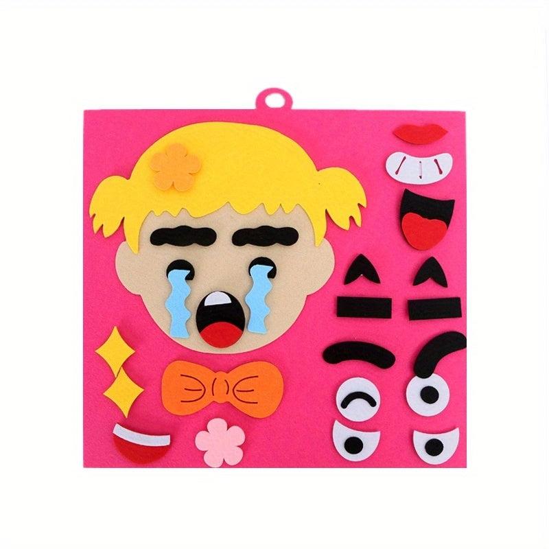 8in Change Face Puzzle Educational Toy for Kids