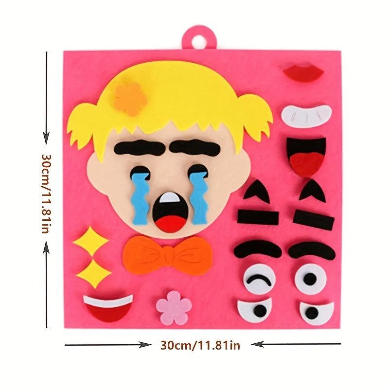 8in Change Face Puzzle Educational Toy for Kids