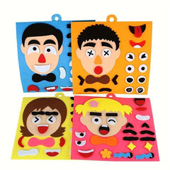 8in Change Face Puzzle Educational Toy for Kids