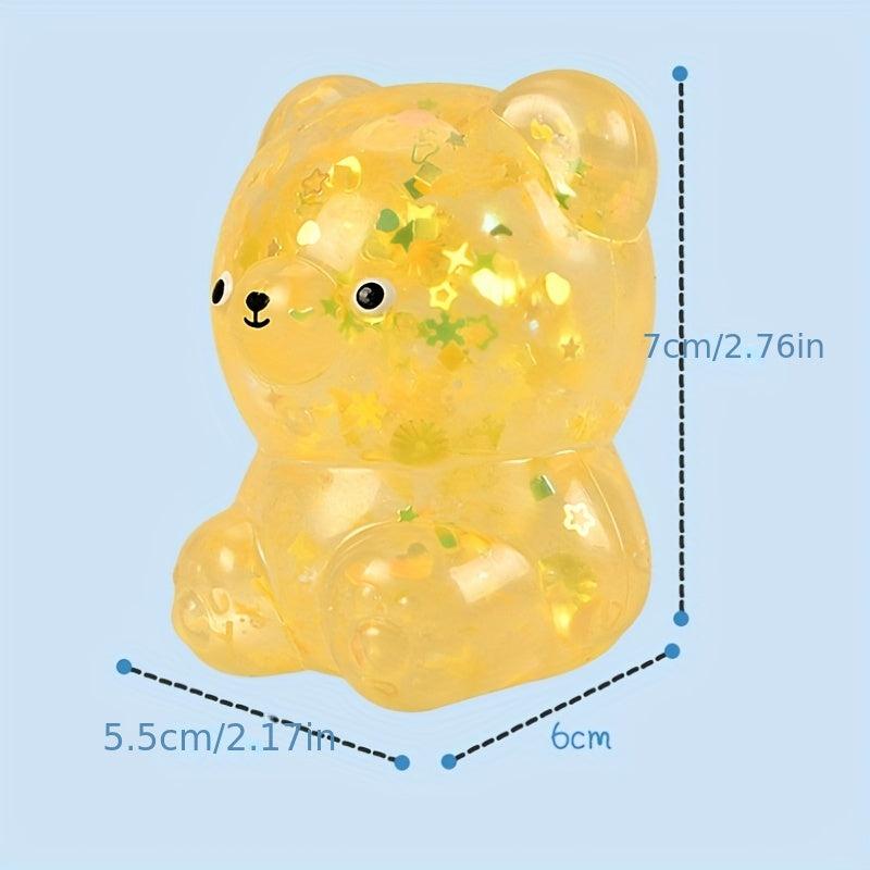 Sequin Bear Stress Relief Sensory Toy