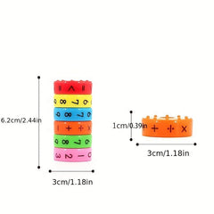 Magnetic Arithmetic Learning Math Toy Preschool Educational Counting Game