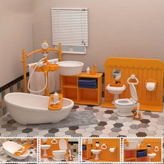 Doll House Accessories Kids Toys Furniture Set