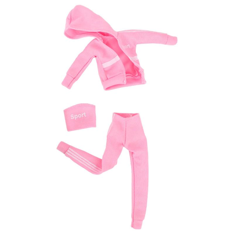 Sportswear Three-piece Suit for 27 9'' 10'' Doll Accessories