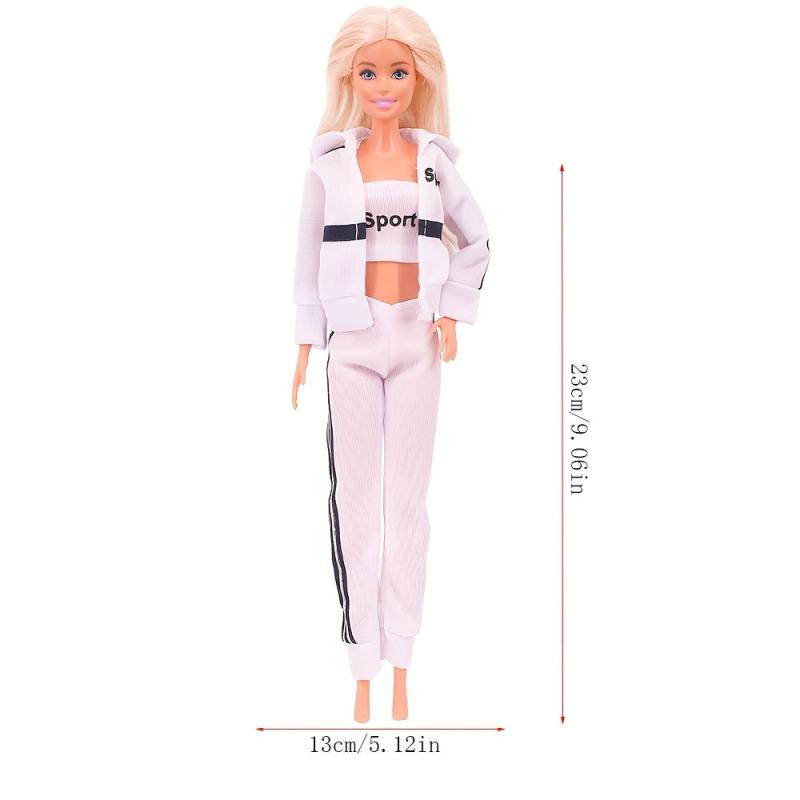 Sportswear Three-piece Suit for 27 9'' 10'' Doll Accessories