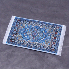1pc Mini Dollhouse Floor Mat Scene Decoration Carpet