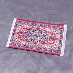 1pc Mini Dollhouse Floor Mat Scene Decoration Carpet