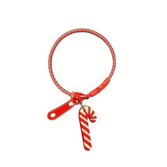 Resin Zipper Bracelet Christmas Theme Two Cartoon Bracelet Access