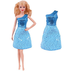 Mermaid Skirt Long Dress with Sequins