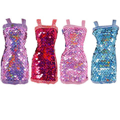 Mermaid Skirt Long Dress with Sequins
