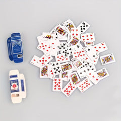 3D Mini Food & Poker Cards for Dollhouse Decor