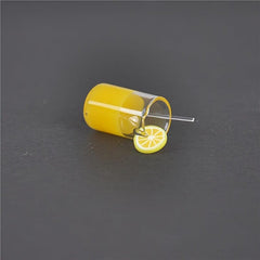 Mini Lemon Cup Ornaments for 1:12 Doll House Simulation