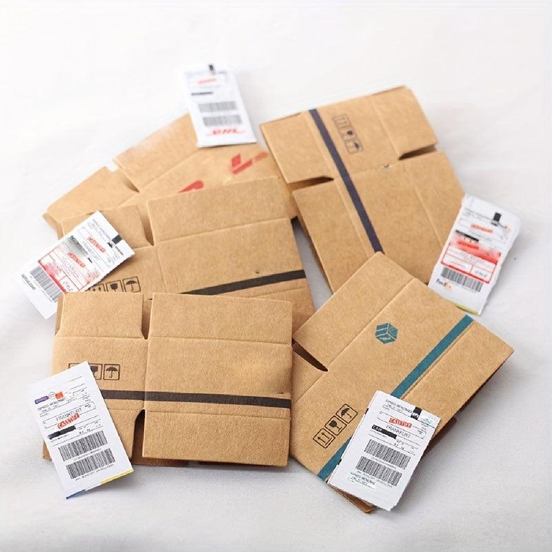 5Pcs Mini Carton Express Box 1 12 Dollhouse Decor Toy Furniture Accessories