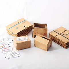 5Pcs Mini Carton Express Box 1 12 Dollhouse Decor Toy Furniture Accessories
