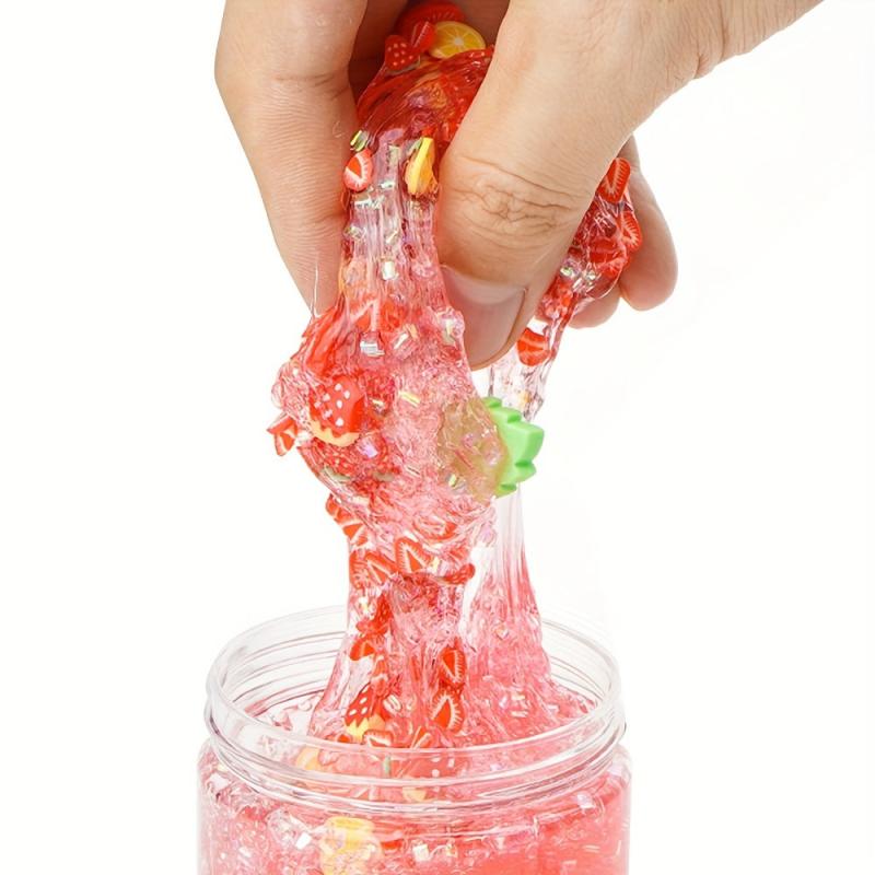 2 Pack Soft Premade Jelly Crystal Slime Set