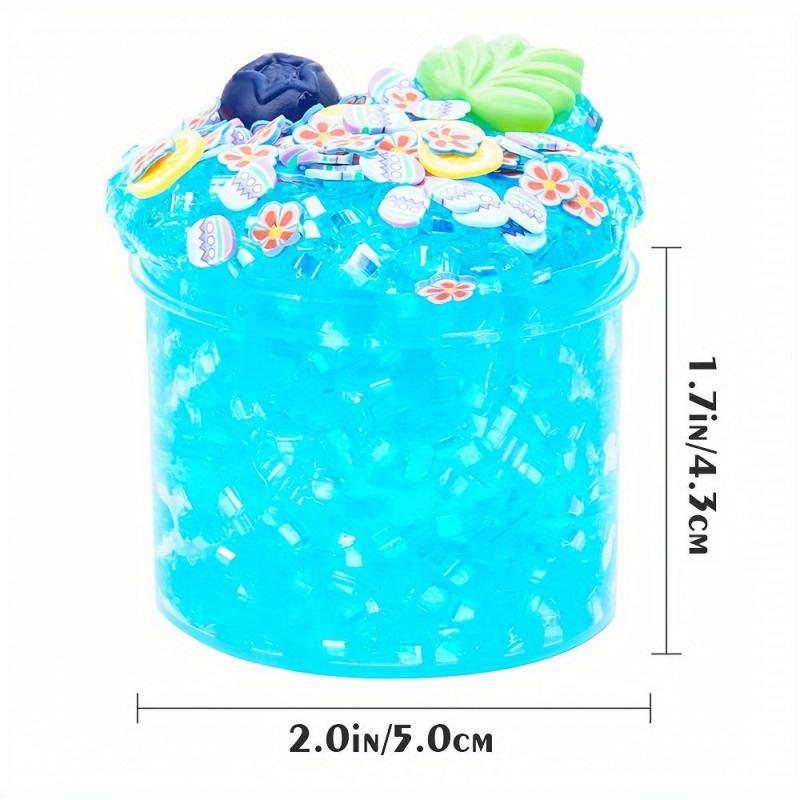 2 Pack Soft Premade Jelly Crystal Slime Set