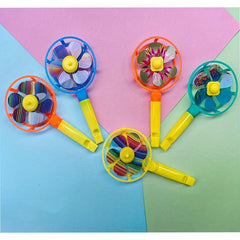 10pcs Candy Whistle Windmill Small Toy Funny Whistle Windmill Gift