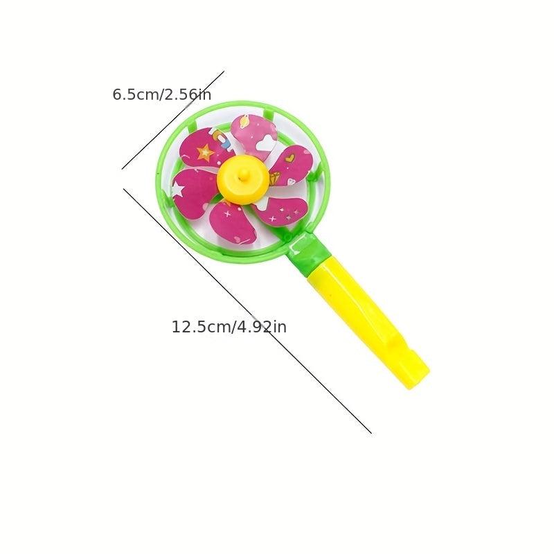 10pcs Candy Whistle Windmill Small Toy Funny Whistle Windmill Gift