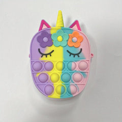 Unicorn Pop Purse Pop Bag With Unicorn Pop Toy