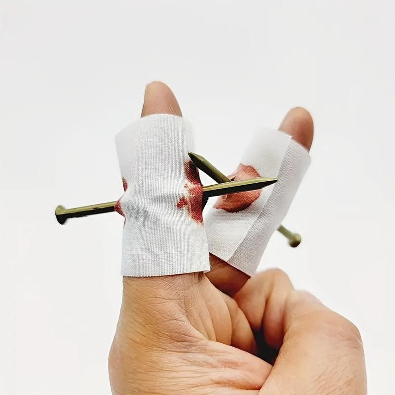 Horror Piercing Finger Nails Funny Novelty Magic Props 1 3 5 Pcs