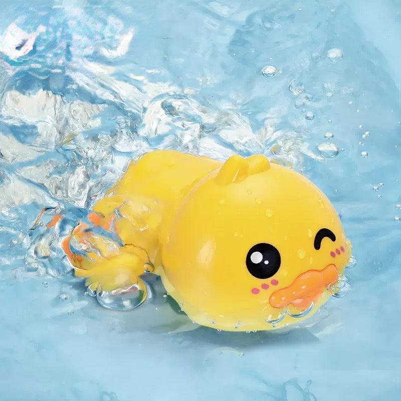 Clockwork Duck Baby Bath Toy for Toddlers
