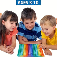 Rainbow Math Learning Toys: Multiplication Mastery & Math Skills Improvement Set