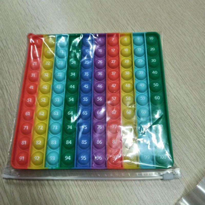Rainbow Math Learning Toys: Multiplication Mastery & Math Skills Improvement Set