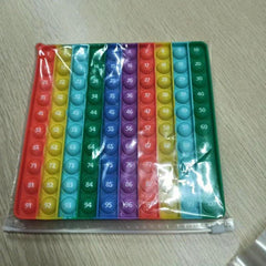 Rainbow Math Learning Toys: Multiplication Mastery & Math Skills Improvement Set