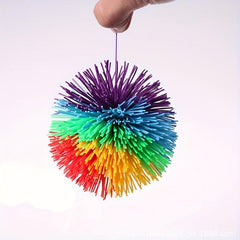 Large Rainbow Stress Ball for Juggling & Stress Relief