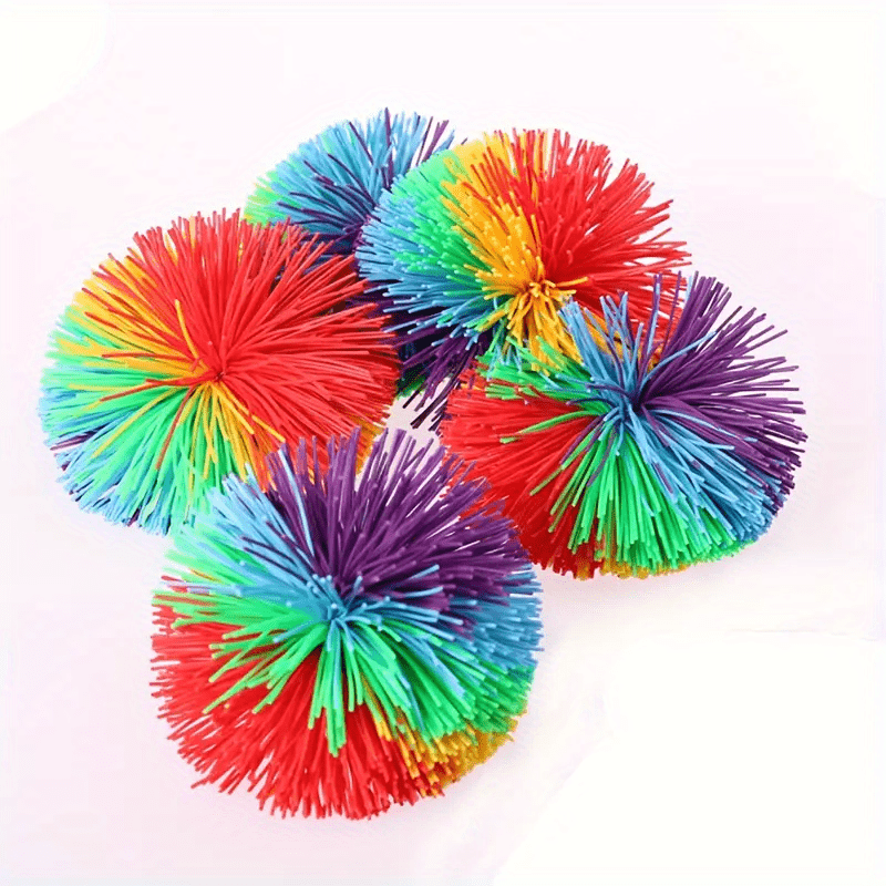 Large Rainbow Stress Ball for Juggling & Stress Relief