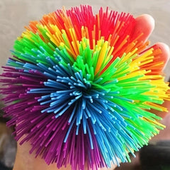 Large Rainbow Stress Ball for Juggling & Stress Relief