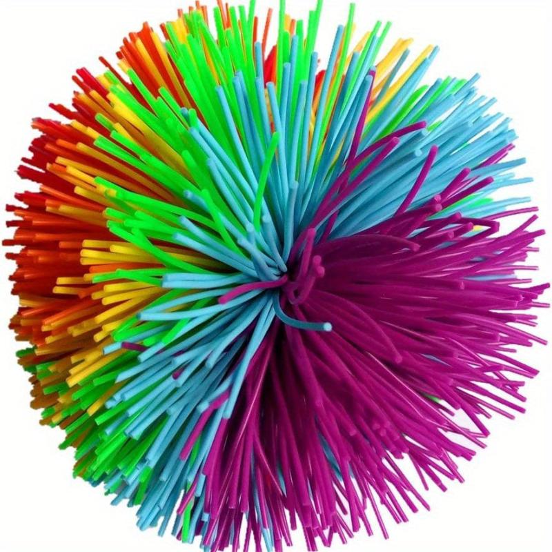 Large Rainbow Stress Ball for Juggling & Stress Relief