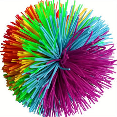 Large Rainbow Stress Ball for Juggling & Stress Relief